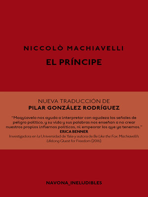 cover image of El príncipe